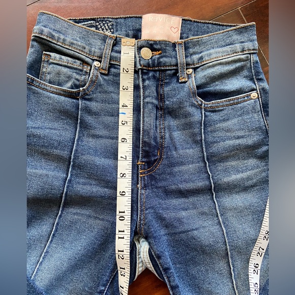 💋❤️REVICE SUPERSTAR Highwaisted crop jeans💋💋 - Picture 3 of 5